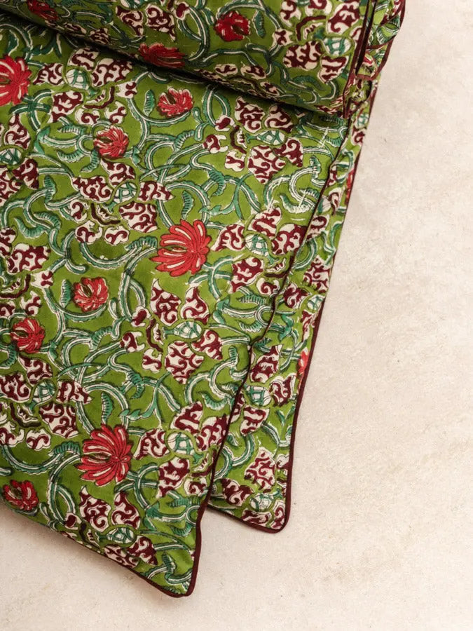 Coussin rayure noir kirane