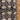 Set de table tissu - Lotus Noir KIRANE