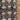 Set de table tissu - Lotus Noir KIRANE